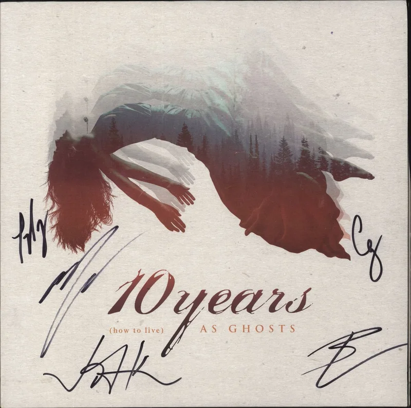 10 Years [How To Live] As Ghosts - 180 Gram Vinyl - Autographed UK Vinyl LP