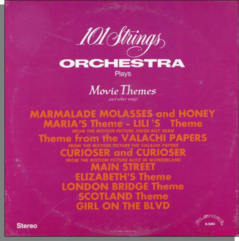 101 Strings - Plays Movie Themes And Other Songs
