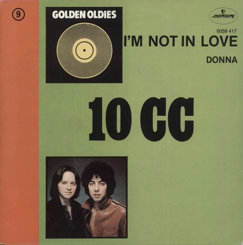 10cc I'm Not In Love Belgian 7" vinyl