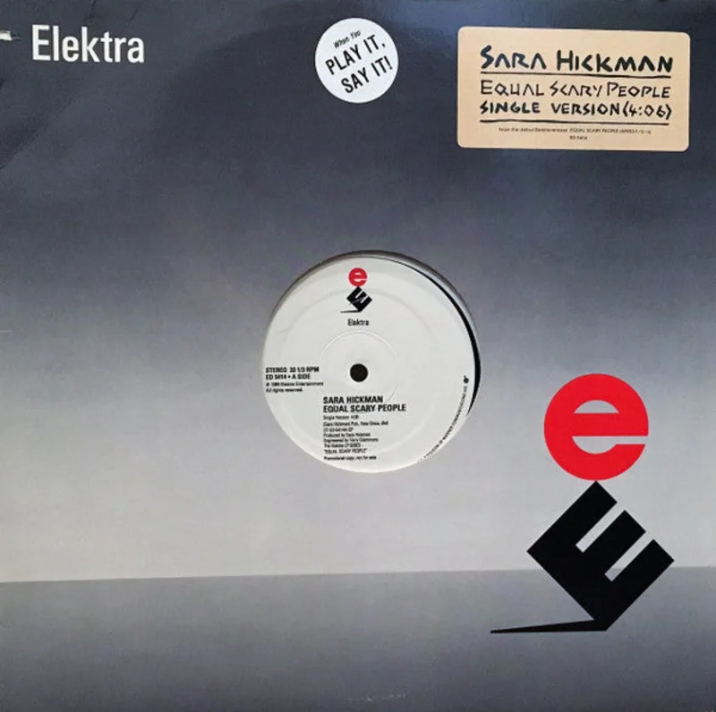 12": Sara Hickman - Equal Scary People