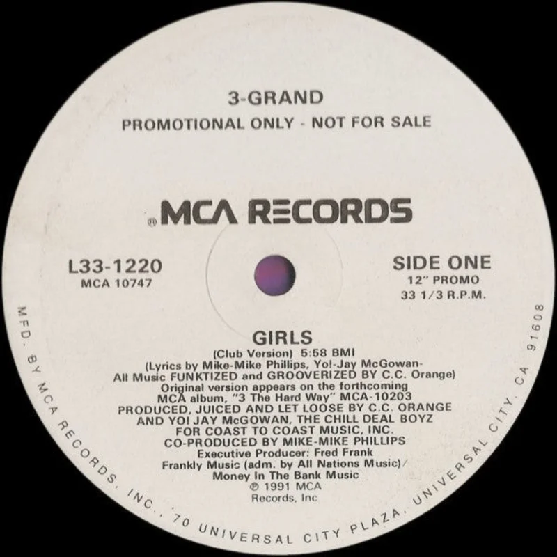 12" Single: 3 Grand - Girls