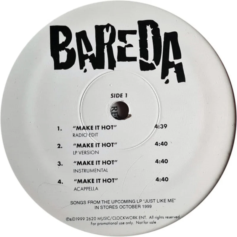 12" Single: Bareda - Make It Hot