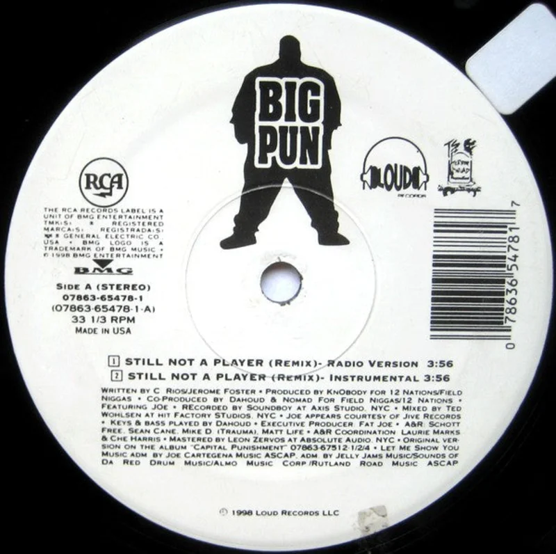 12" Single: Big Punisher - Still Not A Player
