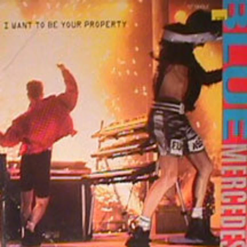 12" Single: Blue Mercedes - I Want To Be Your Property
