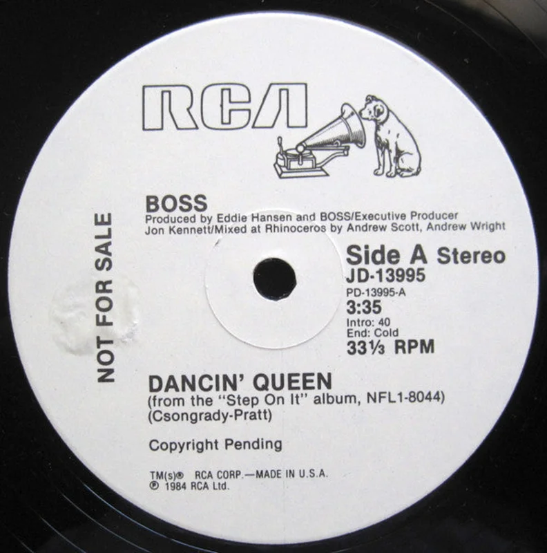 12" Single: Boss - Dancin' Queen