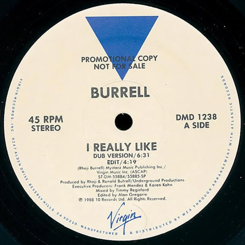 12" Single: Burrell - I Really Like