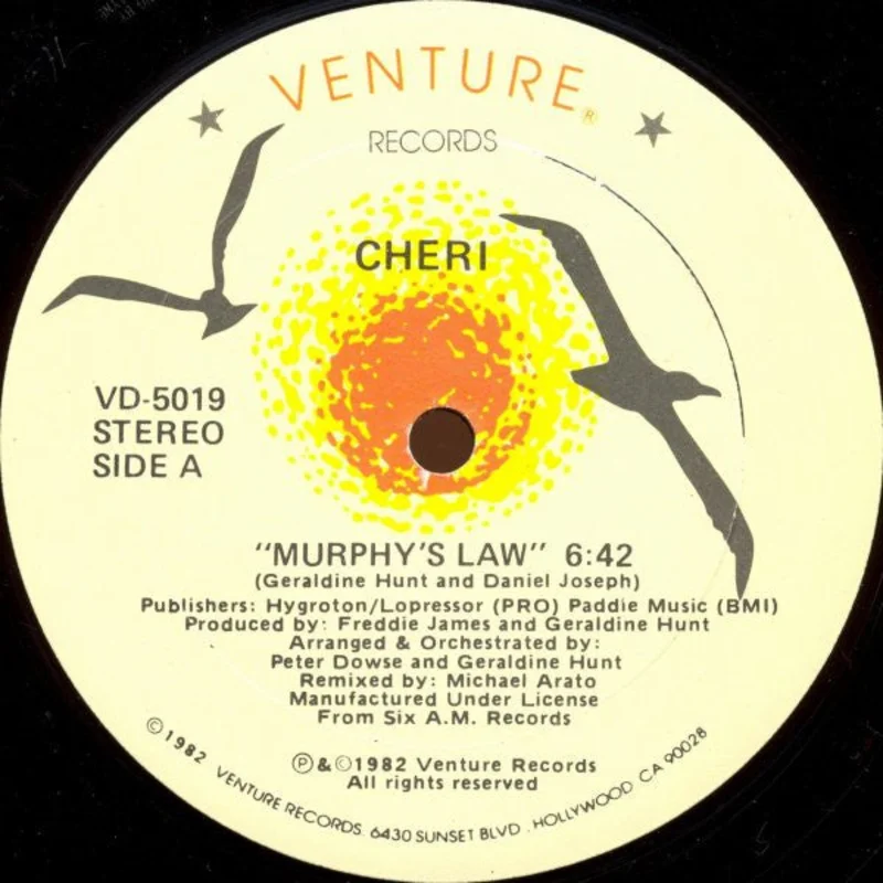 12" Single: Cheri - Murphy's Law