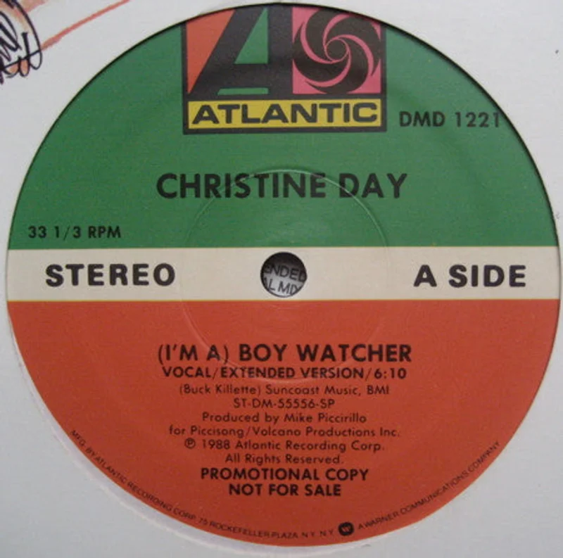 12" Single: Christine Day - (I'm A) Boy Watcher
