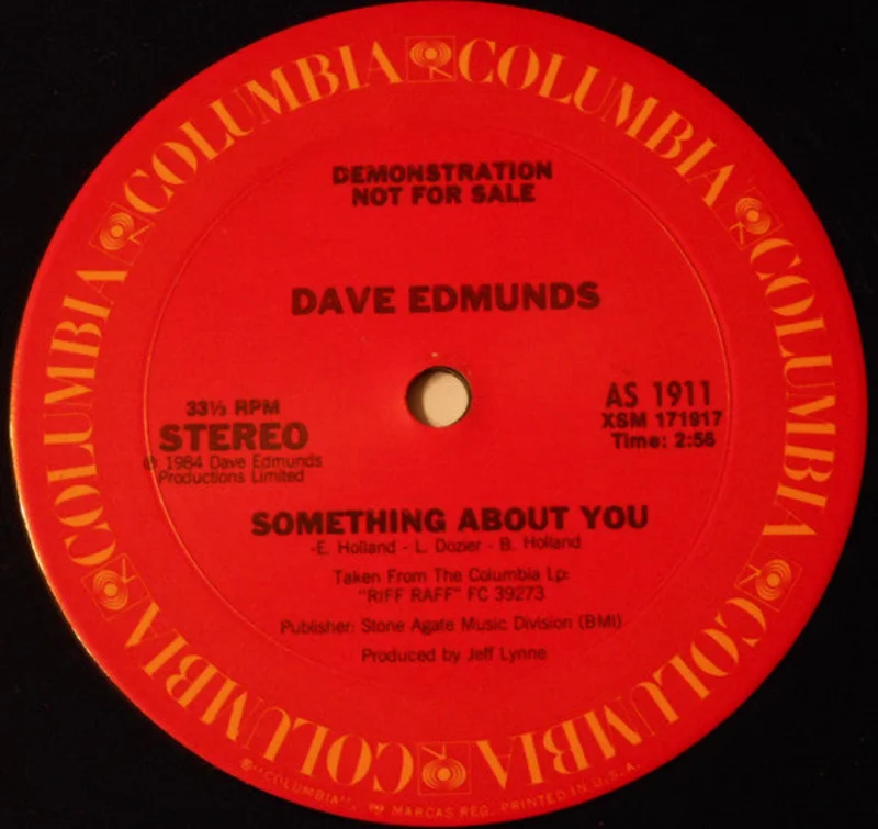 12" Single: Dave Edmunds - Something About You