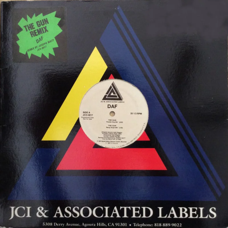 12" Single: Deutsch Amerikanische Freundschaft - The Gun