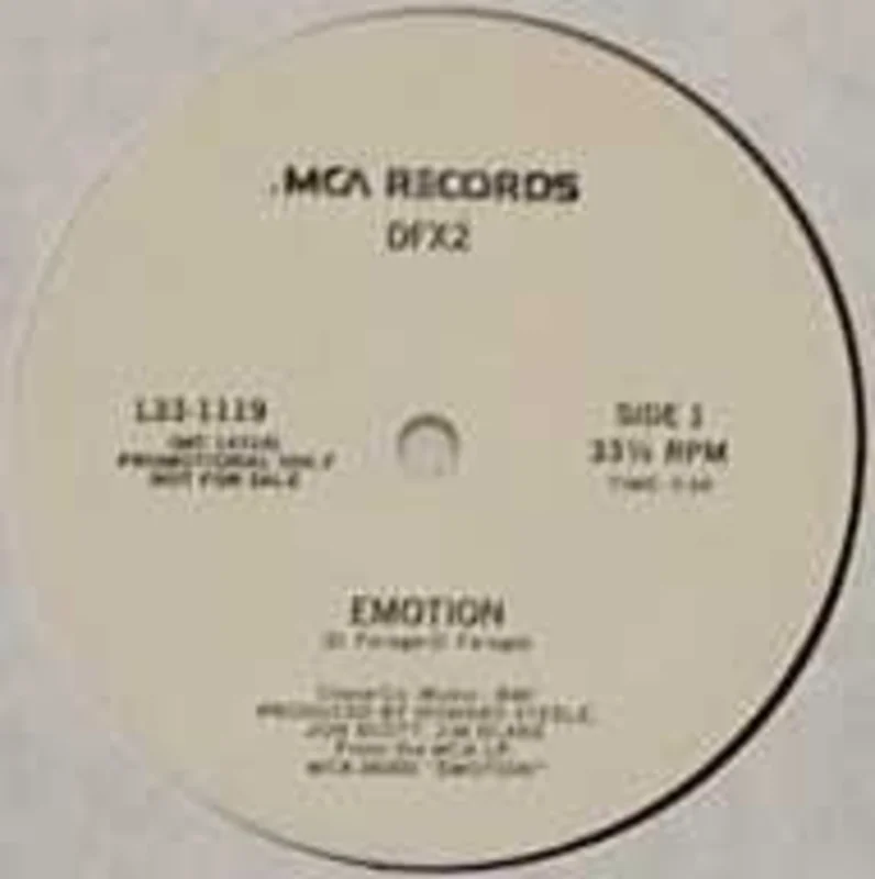 12" Single: DFX2 - Emotion