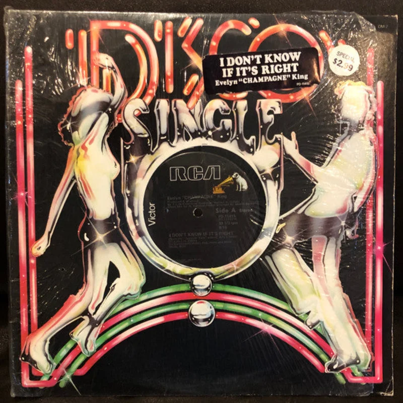12" Single: Evelyn King - I Don't Know If It's Right