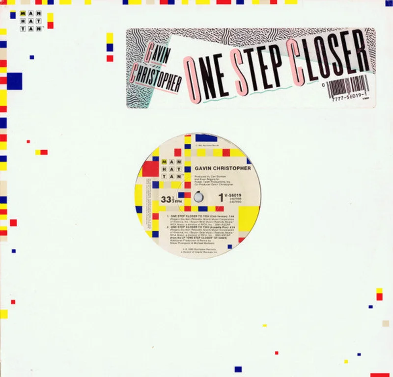 12" Single: Gavin Christopher - One Step Closer To You