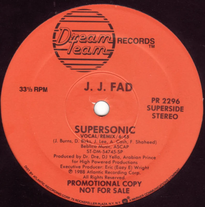 12" Single: J.J. Fad - Supersonic