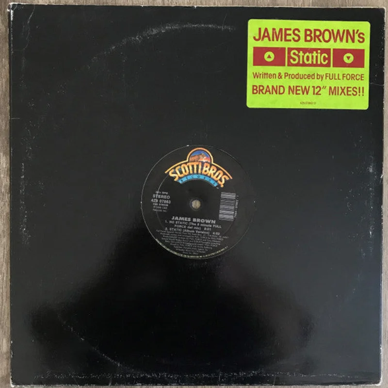 12" Single: James Brown - Static