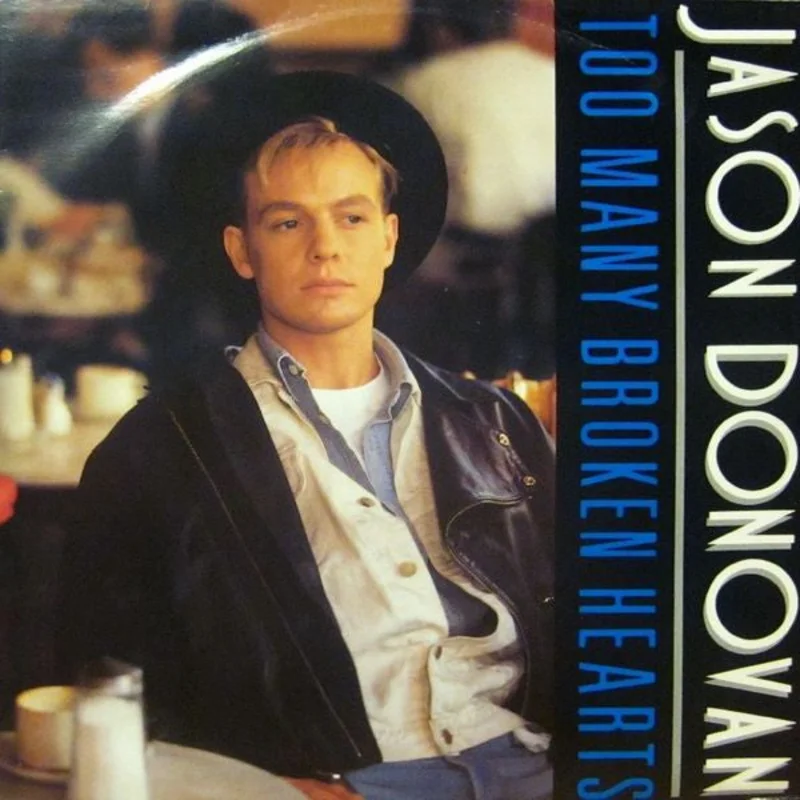 12" Single: Jason Donovan - Too Many Broken Hearts