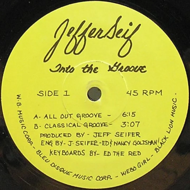 12" Single: JefferSeif - Into The Groove