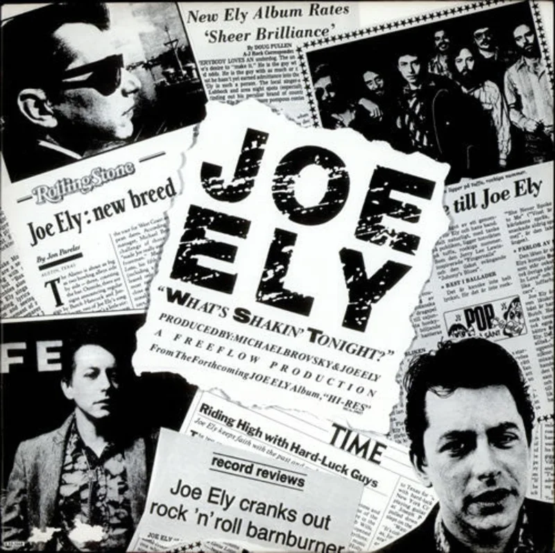 12" Single: Joe Ely - What's Shakin Tonight