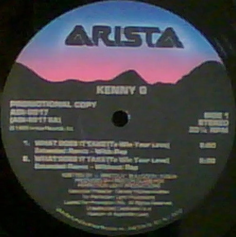 12" Single: Kenny G - What Does It Take (To Win Your Love)