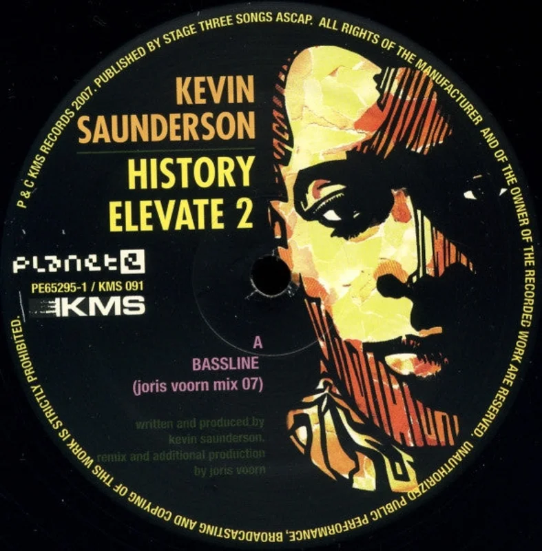 12" Single: Kevin Saunderson - History Elevate 2