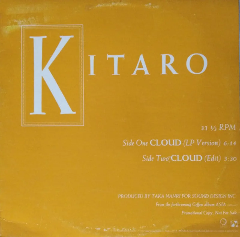 12" Single: Kitaro - Cloud