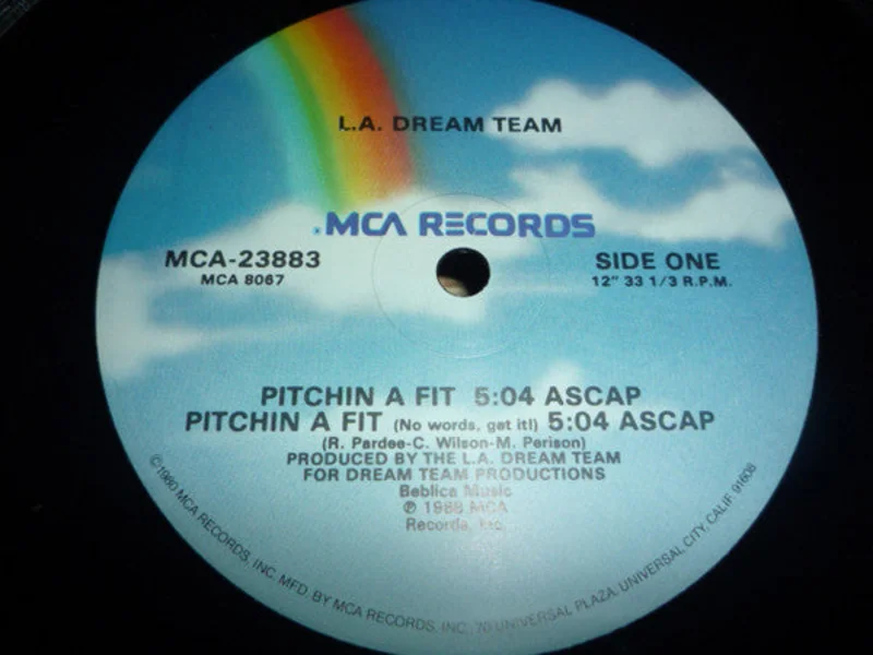 12" Single: L.A. Dream Team - Pitchin A Fit