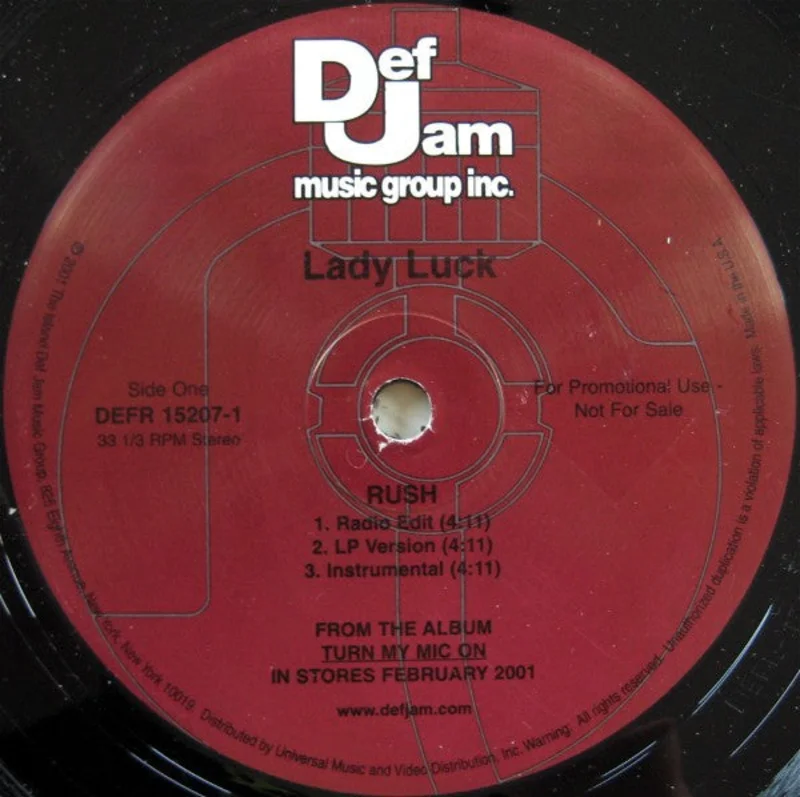 12" Single: Lady Luck - Rush