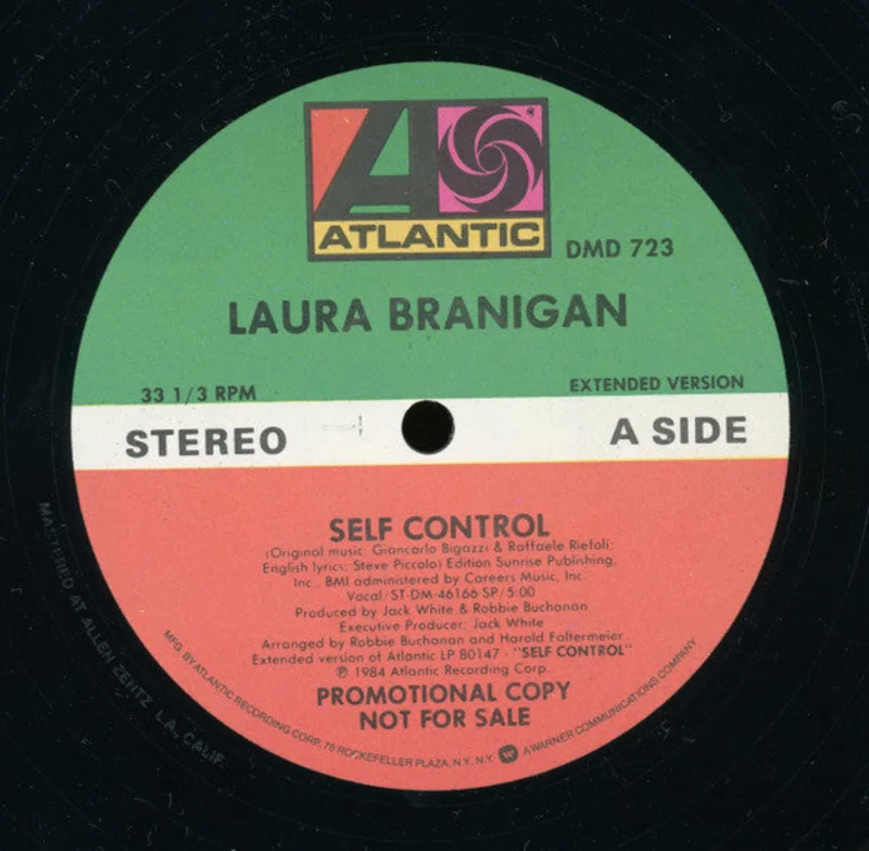 12" Single: Laura Branigan - Self Control
