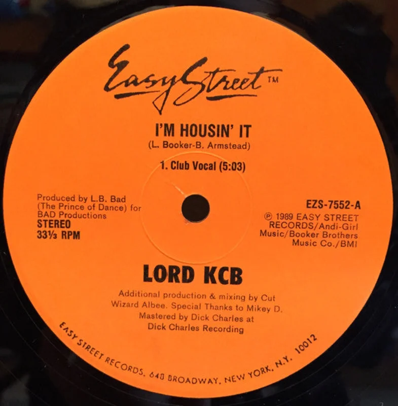 12" Single: Lord KCB - I'm Housin' It