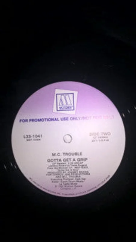 12" Single: MC Trouble - Gotta Get A Grip