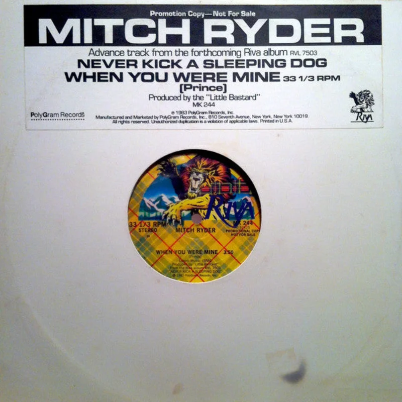 12" Single: Mitch Ryder - When You Were Mine
