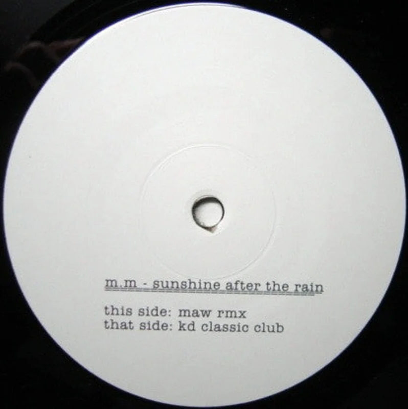 12" Single: Monday Michiru - Sunshine After The Rain