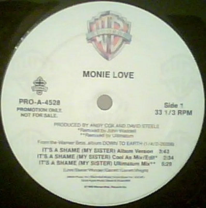 12" Single: Monie Love - It's A Shame (My Sister)