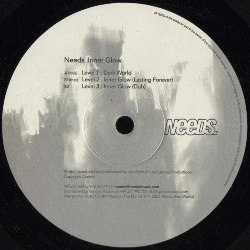 12" Single: Needs - Inner Glow