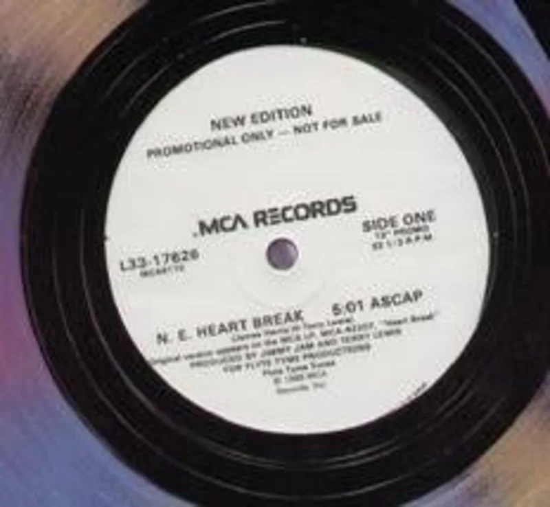 12" Single: New Edition - N.E. Heart Break