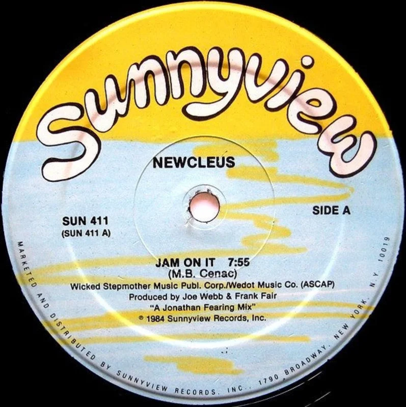 12" Single: Newcleus - Jam On It