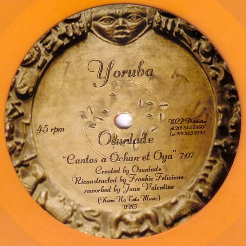 12" Single: Osunlade - Cantos A Ochun Et Oya