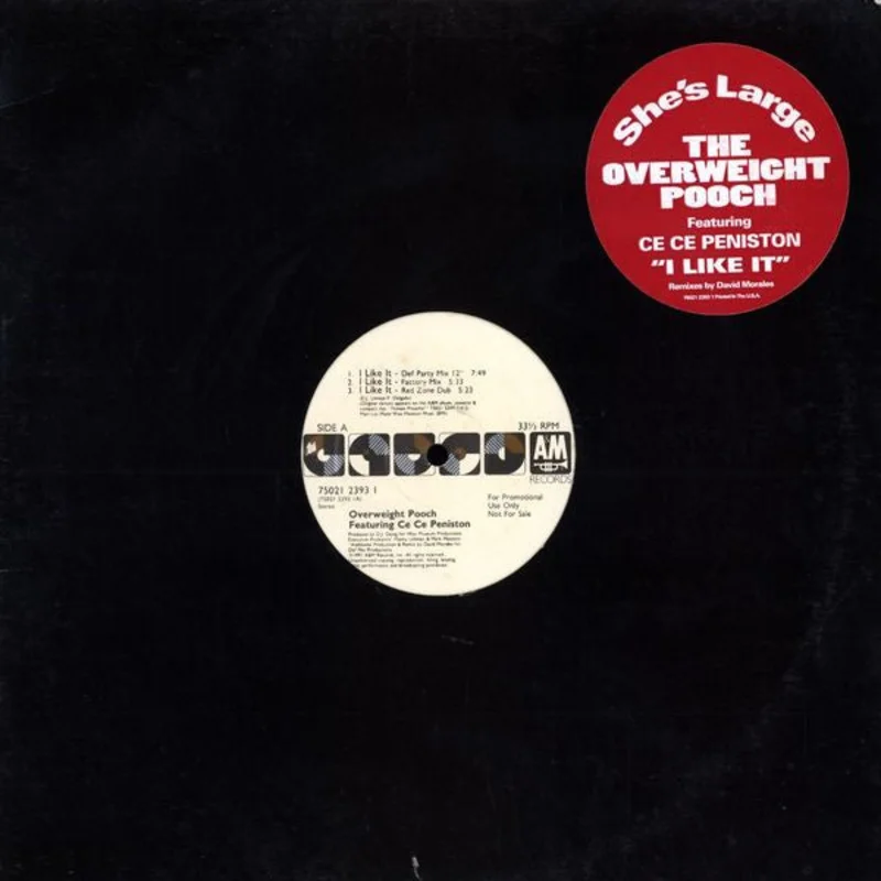 12" Single: Overweight Pooch, Ce Ce Peniston - I Like It