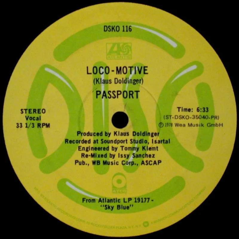 12" Single: Passport - Loco-Motive