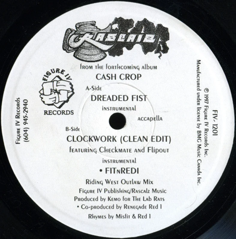 12" Single: Rascalz - Dreaded Fist