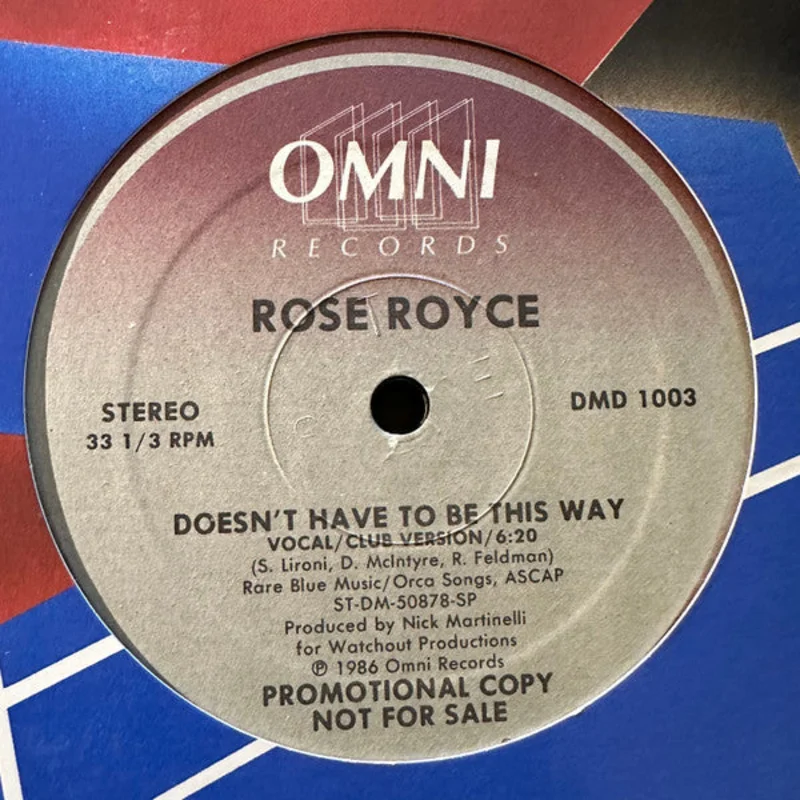12" Single: Rose Royce - Doesn't Have To Be This Way