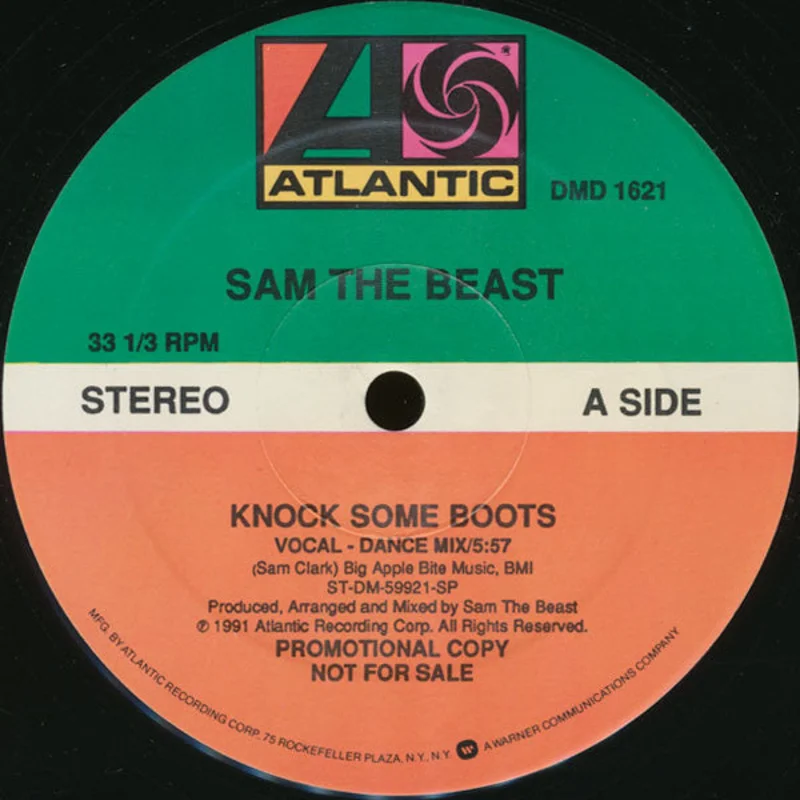 12" Single: Sam The Beast - Knock Some Boots