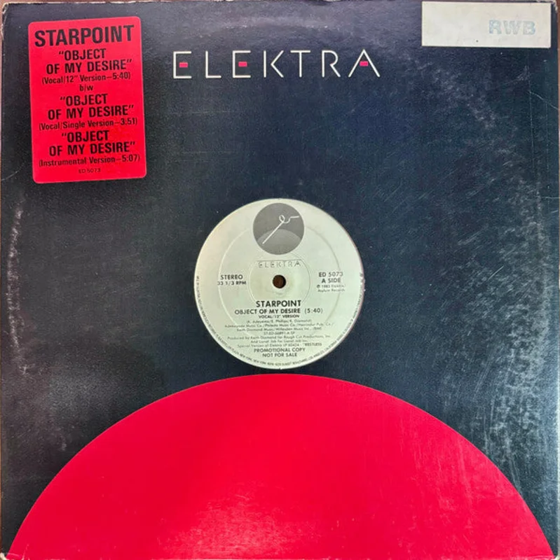 12" Single: Starpoint - Object Of My Desire
