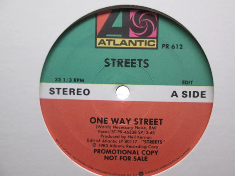 12" Single: Streets - One Way Street
