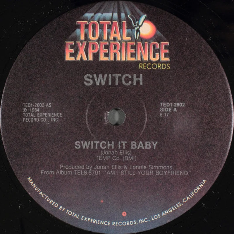 12" Single: Switch - Switch It Baby