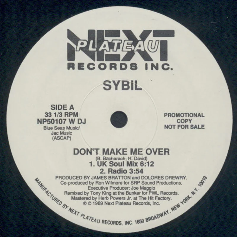 12" Single: Sybil - Don't Make Me Over