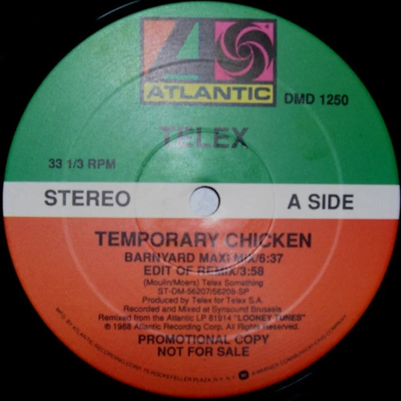 12" Single: Telex - Temporary Chicken