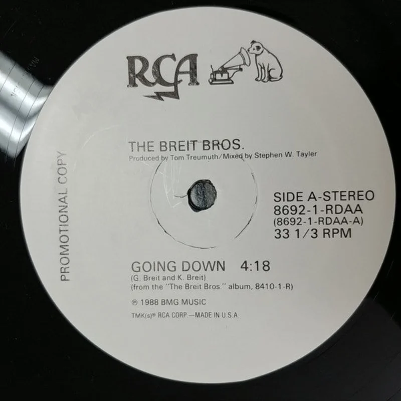12" Single: The Breit Bros. - Going Down