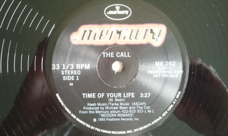 12" Single: The Call - Time Of Your Life / All About You