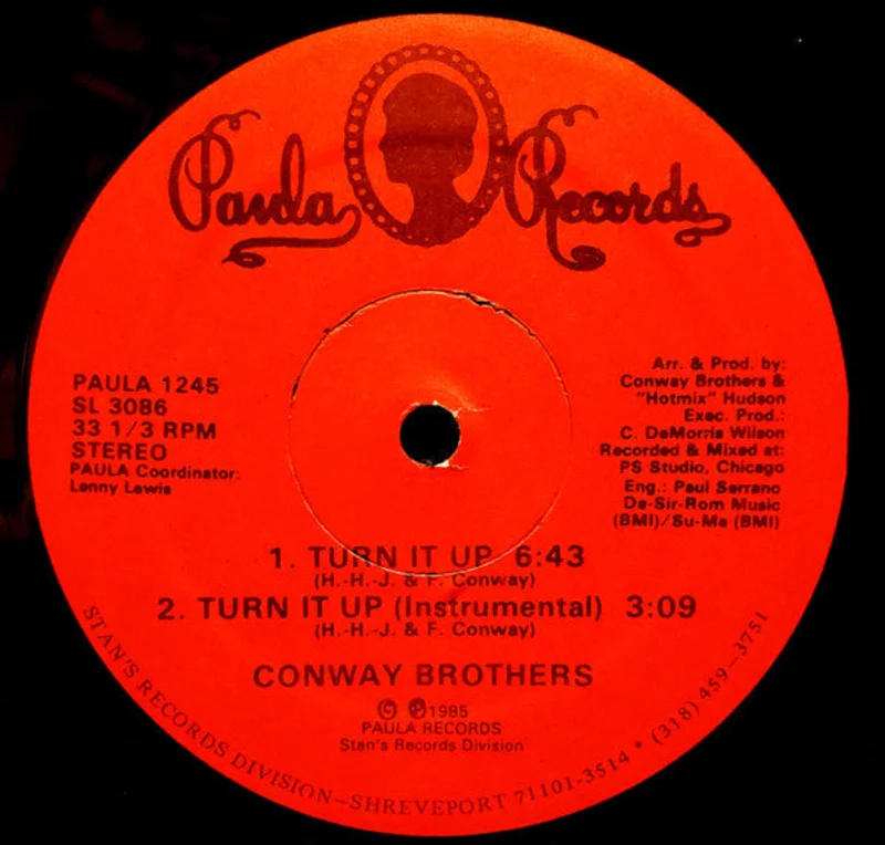 12" Single: The Conway Brothers - Turn It Up